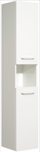 Perfecta Hochschrank 165,5 x 30 x 33 cm, weiss Hochglanz